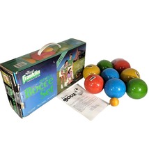 FRANKLIN Prestige BOCCE BALL SET VTG 80s Lawn Game IN BOX Made In Italy ... - $45.48