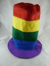 Tall Multi Color Felt Hat Halloween Play Costumes Entertainment Theater ... - £9.45 GBP