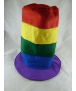Tall Multi Color Felt Hat Halloween Play Costumes Entertainment Theater ... - €10,09 EUR