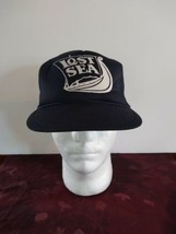 Vintage Lost Sea Blue Snapback Trucker Hat Cap by Gold Medal - £15.78 GBP