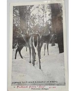 Vintage Hoping To Pickup A Couple Of Bucks Real Photo Postcard 1946 - $3.99