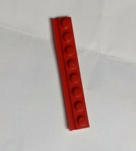 1x LEGO Red 1x8 Door Rail Plate (Part 4510) - $1.00