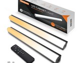 Under Cabinet Lights Remote Control,2 Pack Magnetic Rechargeable Light B... - $47.99