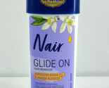 Nair Glide On Hair Remover Moroccan Argan Oil Coarse, Thick Hair, 3.3 oz... - $12.86