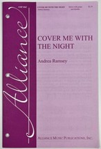Cover Me With the Night Andrea Ramsey SSAA Piano Djembe Choral Sheet Mus... - £4.66 GBP