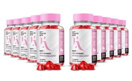 Keto Health Bite ACV Gummies, Max Strength, KetoHealth Bite Gummies (10 Pack) - £88.35 GBP