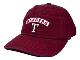 Texas Rangers American Needle Mikey MLB Red Adjustable Baseball Cap Dad Hat - £12.66 GBP