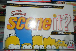 THE SIMPSONS SCENE IT DVD Board Game 2009-- SEALED - $22.00