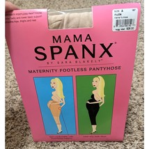 Spanx Mama Maternity Footless Pantyhose Nude Size A Nude New - £15.27 GBP