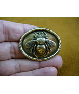 (b-bee-18) Bee bumble bees honey Insect bug bugs lover pin pendant - $24.26 CAD