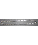 .925 Sterling Silver 18&quot; Figaro Link Chain Necklace 4mm 14g Italy Ladie&#39;... - €25,73 EUR