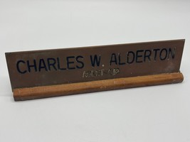 Original Charles W. Alderton Agent CID Criminal Investigations Officer A... - £37.74 GBP