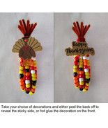 Thanksgiving Bead Corn Cobs Autumn Fall Activity Craft Kit Set - $8.00