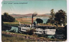 Transportation Postcard UK Scotland SS Linnet Passing Lochgilphead - £4.48 GBP