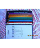Vintage Lakeland Watercolour 12-pcs pencils set in metal box not complet... - £14.23 GBP