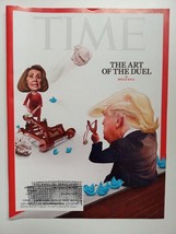 Time Magazine January 21 2019 Nancy Pelosi Donald Trump Cover - Art Of The Duel - £8.66 GBP