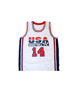 Charles Barkley #14 Team USA Men Basketball Jersey White Any Size - £27.32 GBP+