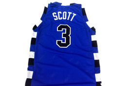 Lucas Scott #3 One Tree Hill Movie Basketball Jersey Blue Any Size image 2