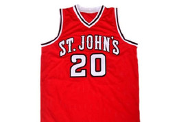 Chris Mullin Custom St John&#39;s University Men Basketball Jersey Red Any Size - £27.51 GBP+