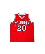 Chris Mullin Custom St John&#39;s University Men Basketball Jersey Red Any Size - £27.64 GBP+
