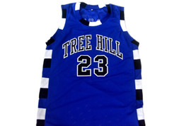 Nathan Scott #23 One Tree Hill Movie Basketball Jersey Blue Any Size - £27.35 GBP
