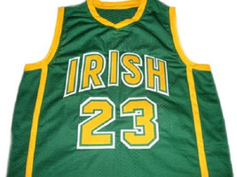 Lebron James #23 Irish High School Basketball Jersey Green Any Size - £27.88 GBP
