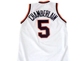 Wilt Chamberlain Overbrook High School Custom Basketball Jersey White Any Size image 2