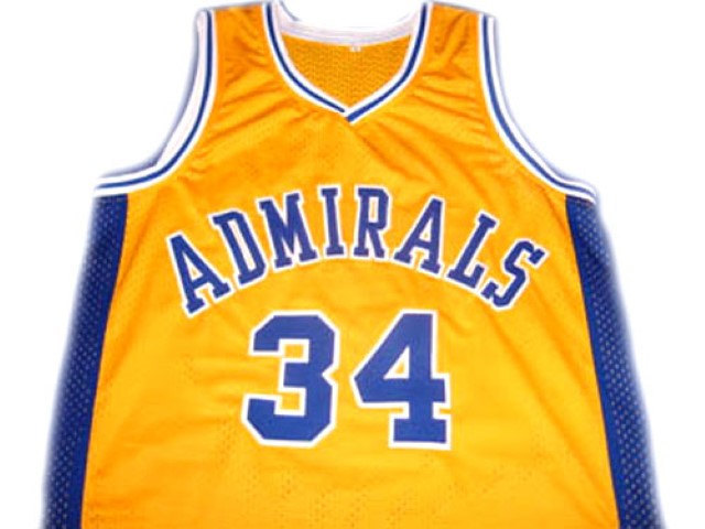 Kevin Garnett #34 Admirals High School Basketball Jersey Yellow Any Size - $34.99