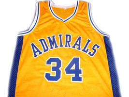 Kevin Garnett #34 Admirals High School Basketball Jersey Yellow Any Size - £28.03 GBP