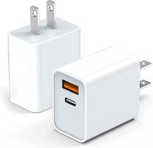 Charger Block USB C Fast Charging Block Usbc Wall Charger Dual Port USB C Multi  - $23.51