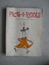 Vintage 1966 Childrens Paperback Book Pick a Riddle by Ennis Rees - $13.86