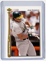 1992 Upper Deck Home Run Heroes #HR1 Jose Canseco Oakland ATHLETICS A&#39;s - £2.34 GBP