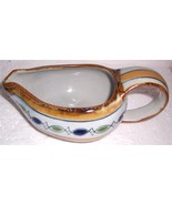 Tonola Handpainted Art Pottery Large Serving Gravy Bowl Signed Erandi  M... - £78.42 GBP