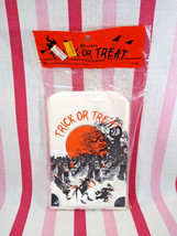 Retro NOS Woolworth Topstone Halloween 40 Count Trick or Treat Paper Can... - $20.00