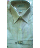 Men&#39;s Dress Shirt - Short Sleve  By Arrow - Size 16, Color Light Brown - $10.95
