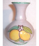 V. PINTO HANDMADE CERAMIC LEMONS VIETRI VASE ITALY - $181.28