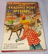 Happy Hollisters Series Book Trading Post Mystery HC Dust Jacket 1954 H7 - £6.37 GBP