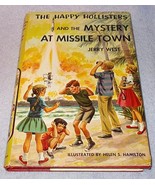 Vintage Happy Hollisters Series Book Mystery at Missile Town 1961 - £7.14 GBP