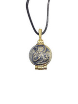 Guardian Angel St. Michael Russian Orthodox Reliquary Pectoral Amulet Pe... - $8.75