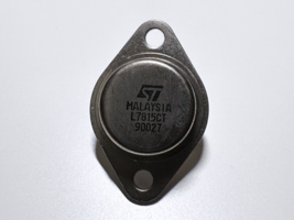 1X L7815CT STMicroelectronics Fixed 15V 1A Linear Voltage Regulator TO-3 - €4,28 EUR