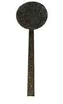 Strainer Ladle Graniteware Agate Enamelware Gray Swirl Pattern Handle En... - $365.67 MXN