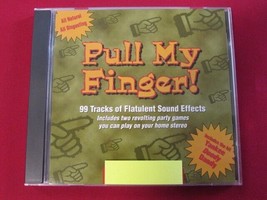 Pull My Finger 99 Tracks Of Flatulent Sound Effects Cd All Natural &amp; Disgusting - £7.41 GBP