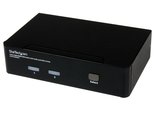 StarTech.com 2 Port USB HDMI KVM Switch with Audio and USB 2.0 Hub - 108... - £210.56 GBP+
