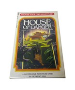 House of Danger - A Choose Your Own Adventure Strategy Board Game Z-man - £7.94 GBP