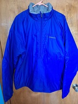 Patagonia Blue Packable Micro Puff Half Zip Pullover Jacket 83980F4 Unis... - £47.47 GBP