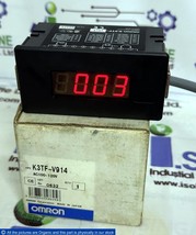 Omron K3TF-V914 Digital Panel Meter 120VAC K3TF-Series K3TFV914 Japan NEW - £198.58 GBP