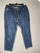 Vintage Wrangler Mom High Rise Medium Wash Jeans Size 18x30 MSR01 - £15.45 GBP