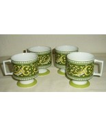 VINTAGE JAPAN CHINA FLORENCIA DESIGNED (4) CUPS #744 - $62.08 CAD