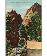 The Pillars of Hercules at entrance to South Cheyenne Canyon Colorado Po... - £11.57 GBP