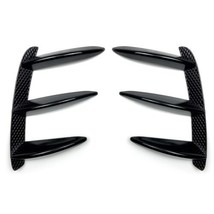 Glossy Black Side Vent Flick Canards for Mercedes A Class W176 A200/220 ... - £22.27 GBP